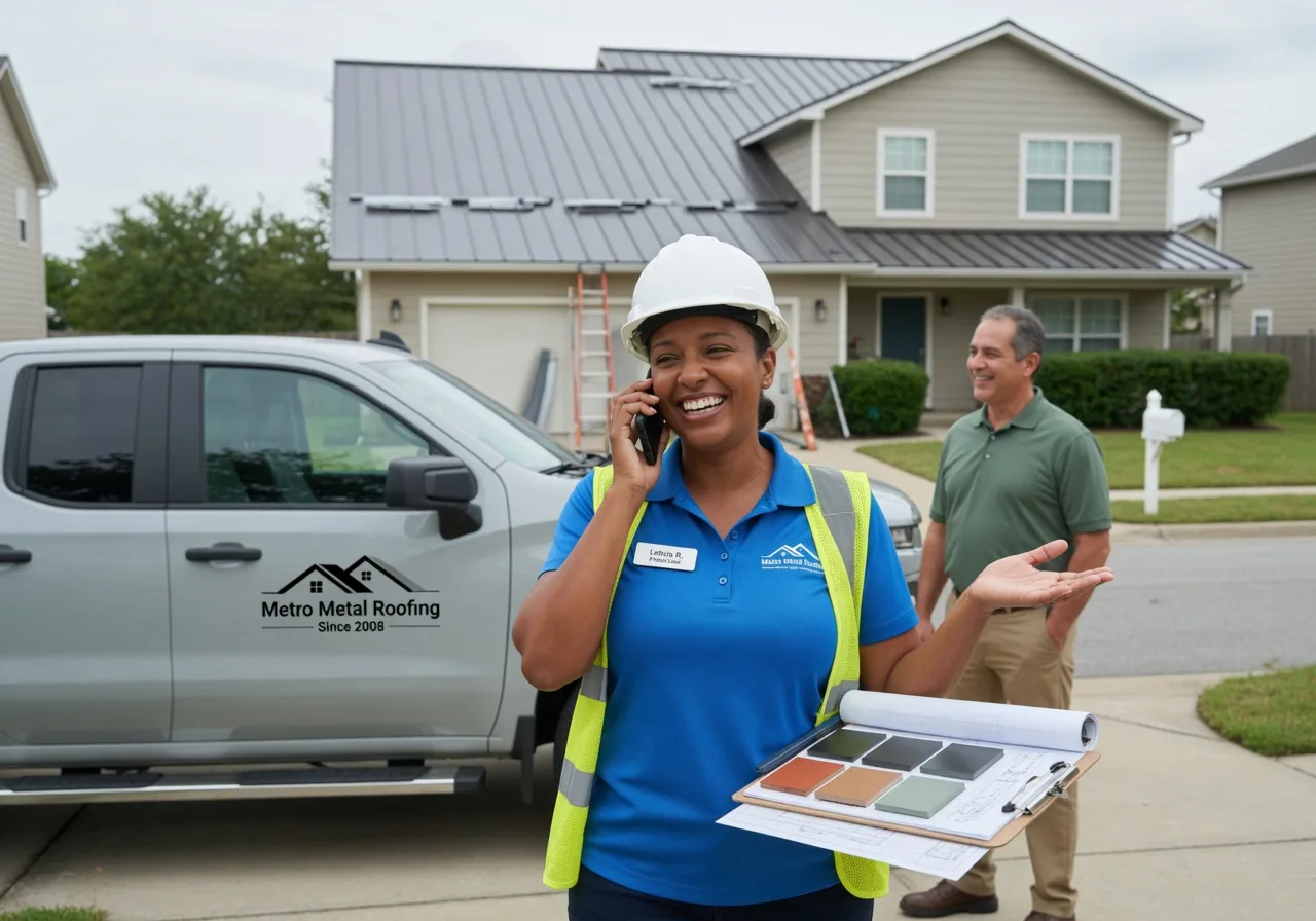 Storm Damage Metal Roof Repair in Rozet, WY